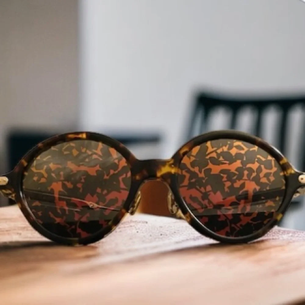 Christian Dior Umbrage Havana Brown Gold Sunglasses